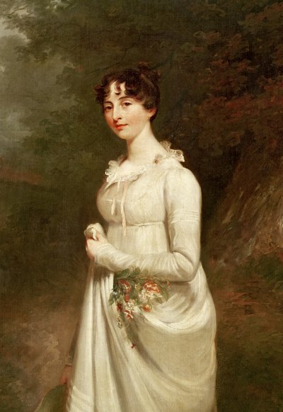Portrait of Marcia. B. Fox (detail) by William Beechey